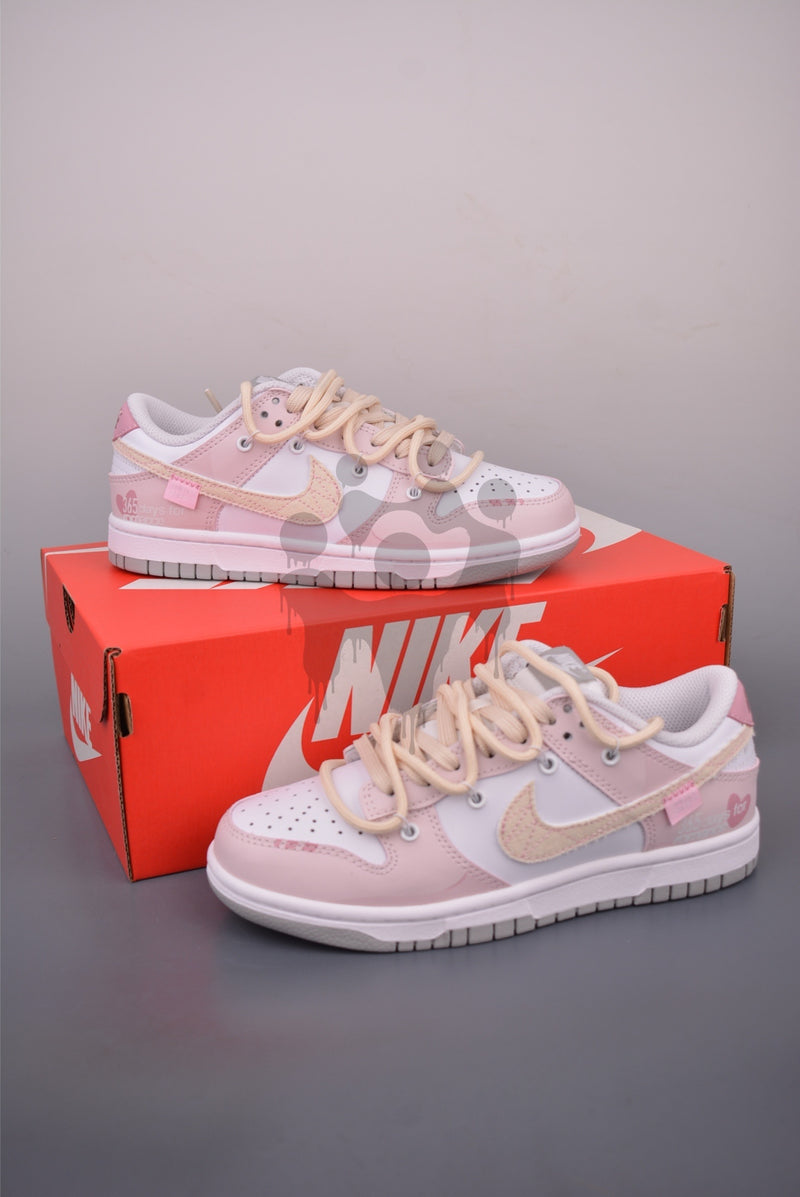 Custom Nike Dunk Low "Orange Pink"