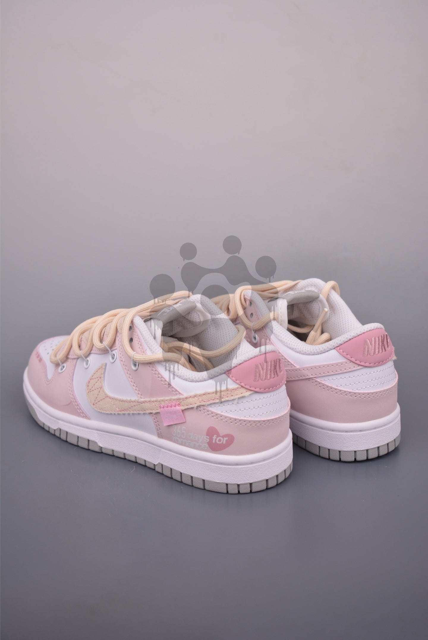 Custom Nike Dunk Low "Orange Pink"