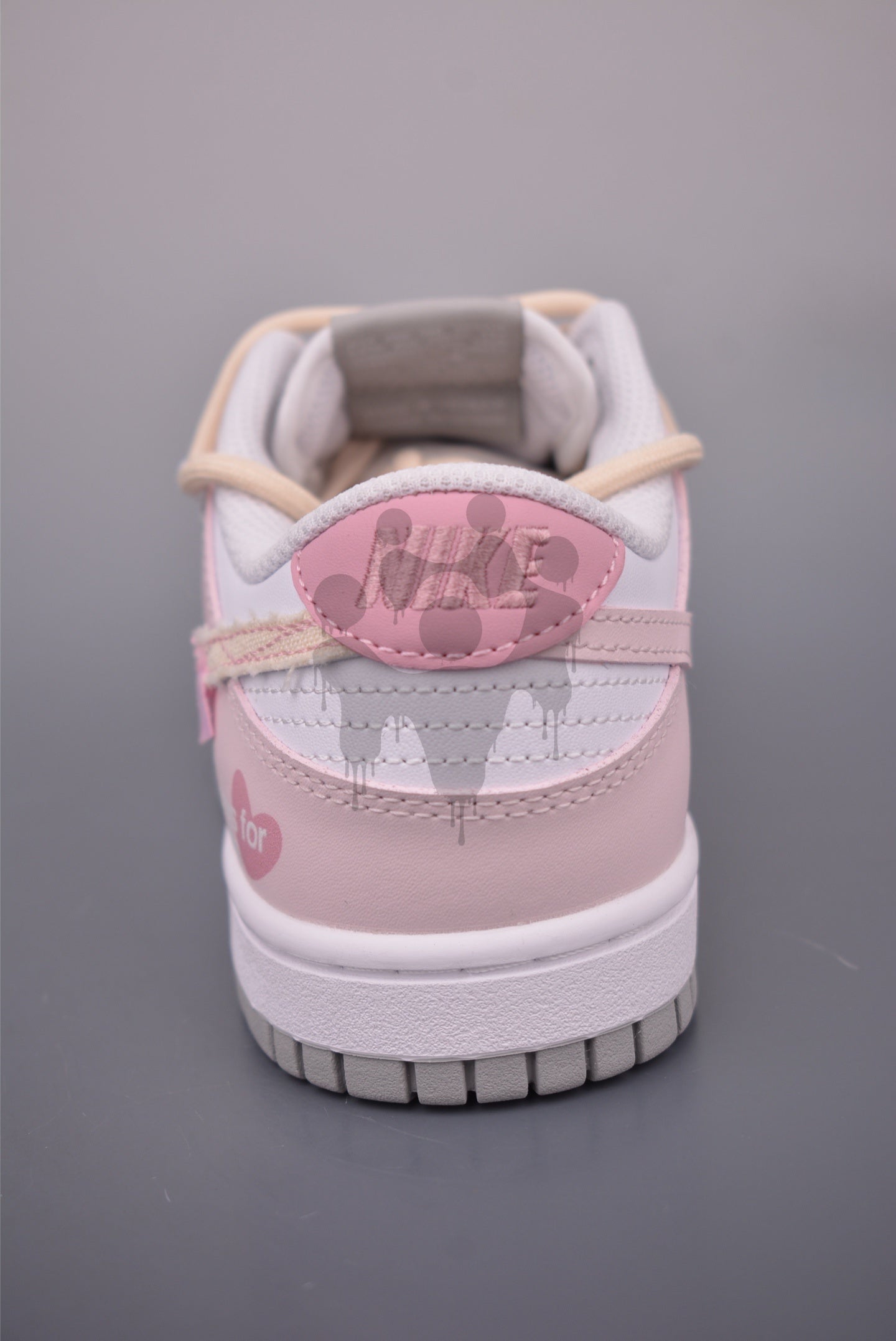Custom Nike Dunk Low "Orange Pink"