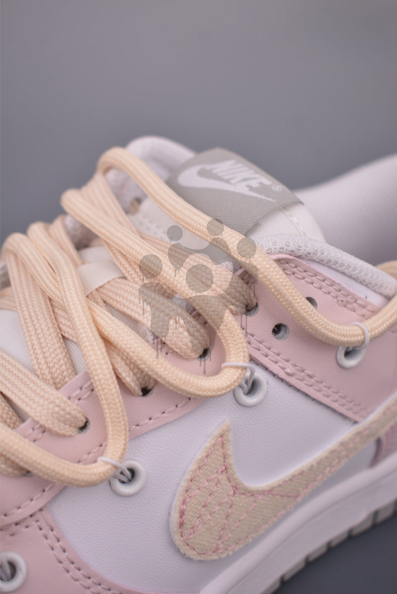 Custom Nike Dunk Low "Orange Pink"