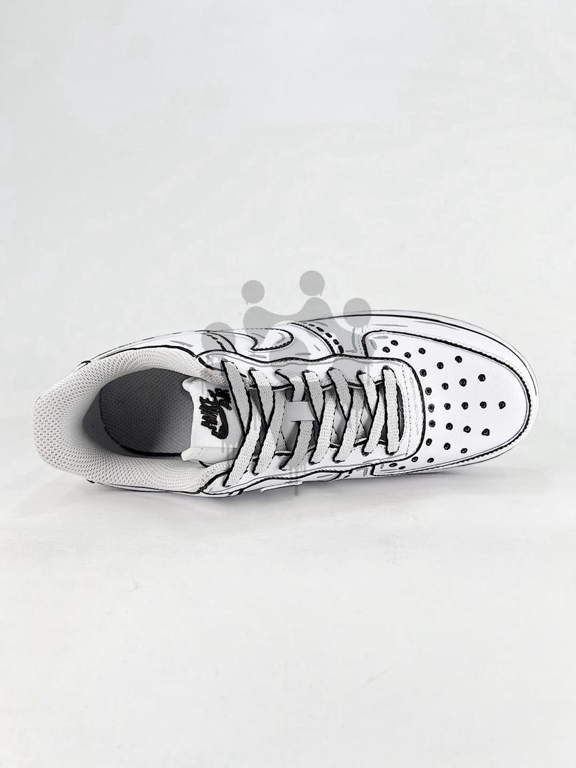 Custom Nike Air Force 1 Cartoon Style