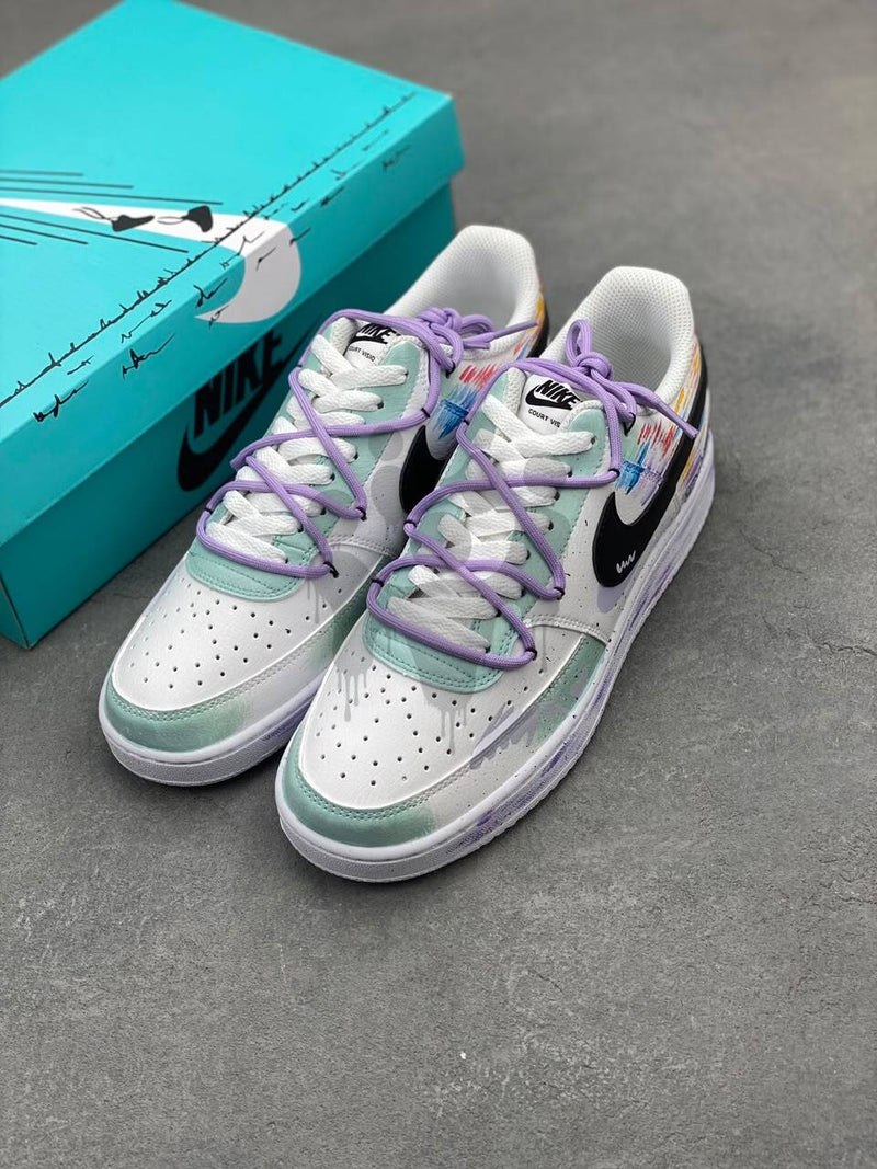 Custom Nike Court Vision "Colourful Dream"