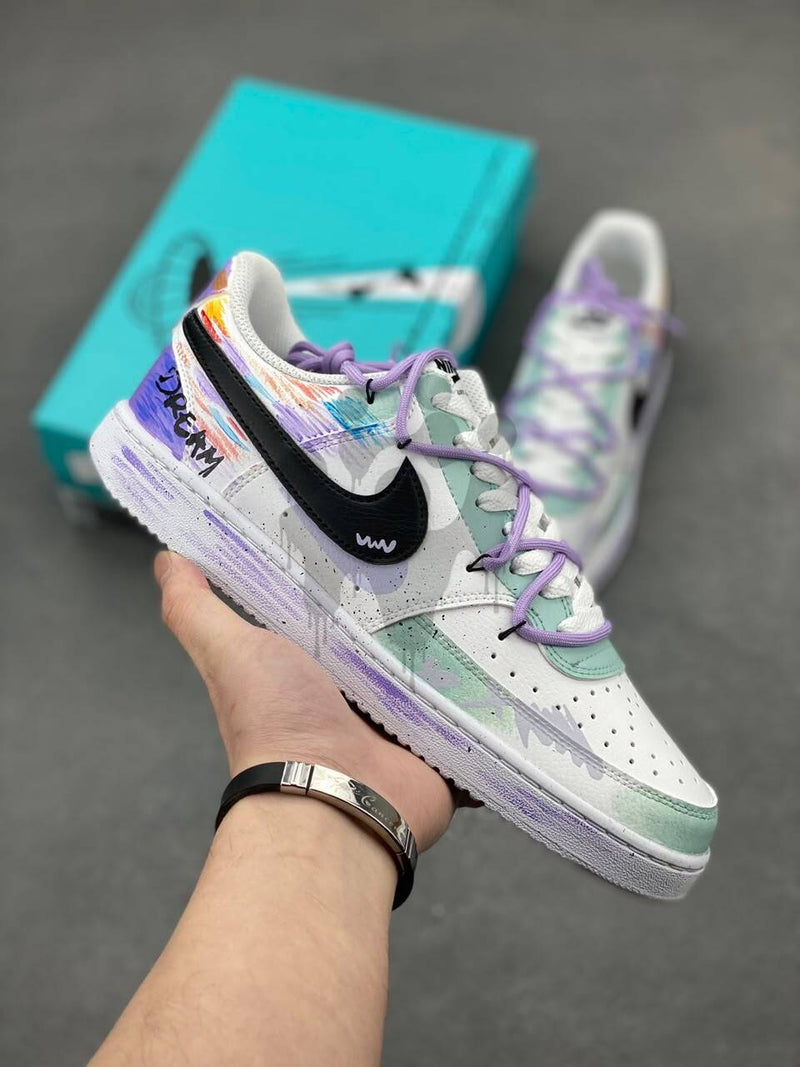 Custom Nike Court Vision "Colourful Dream"