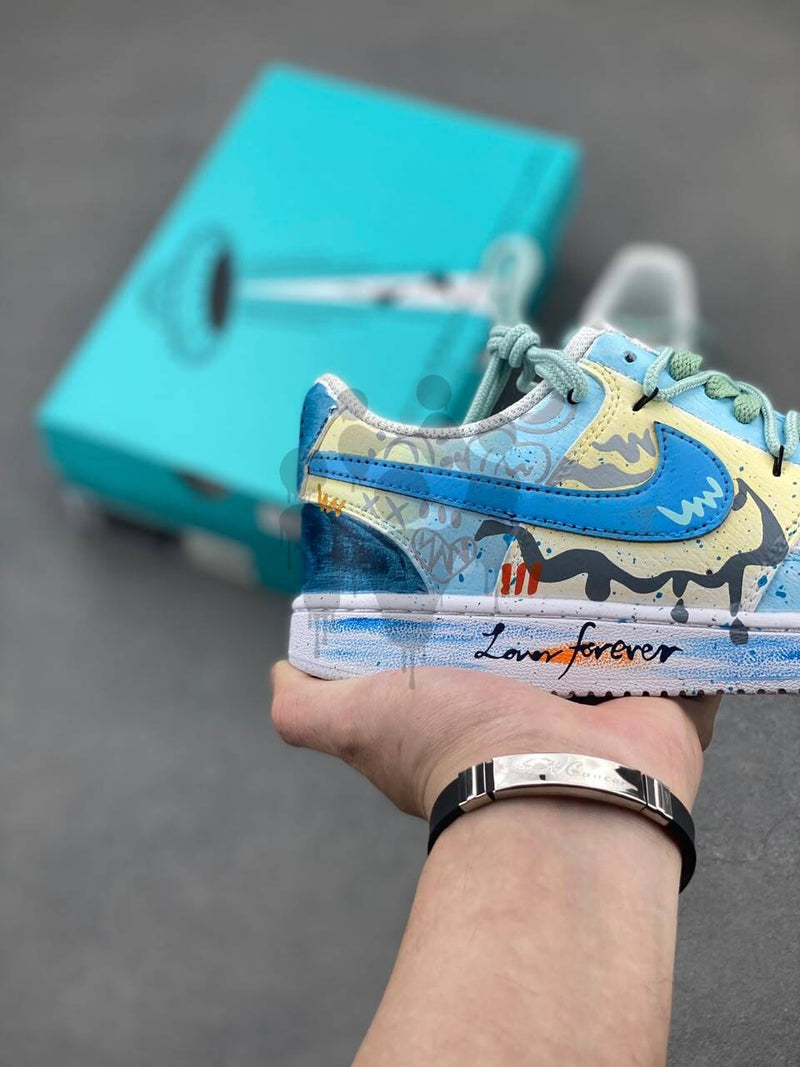 Custom Nike Court Vision "Lover Forever"