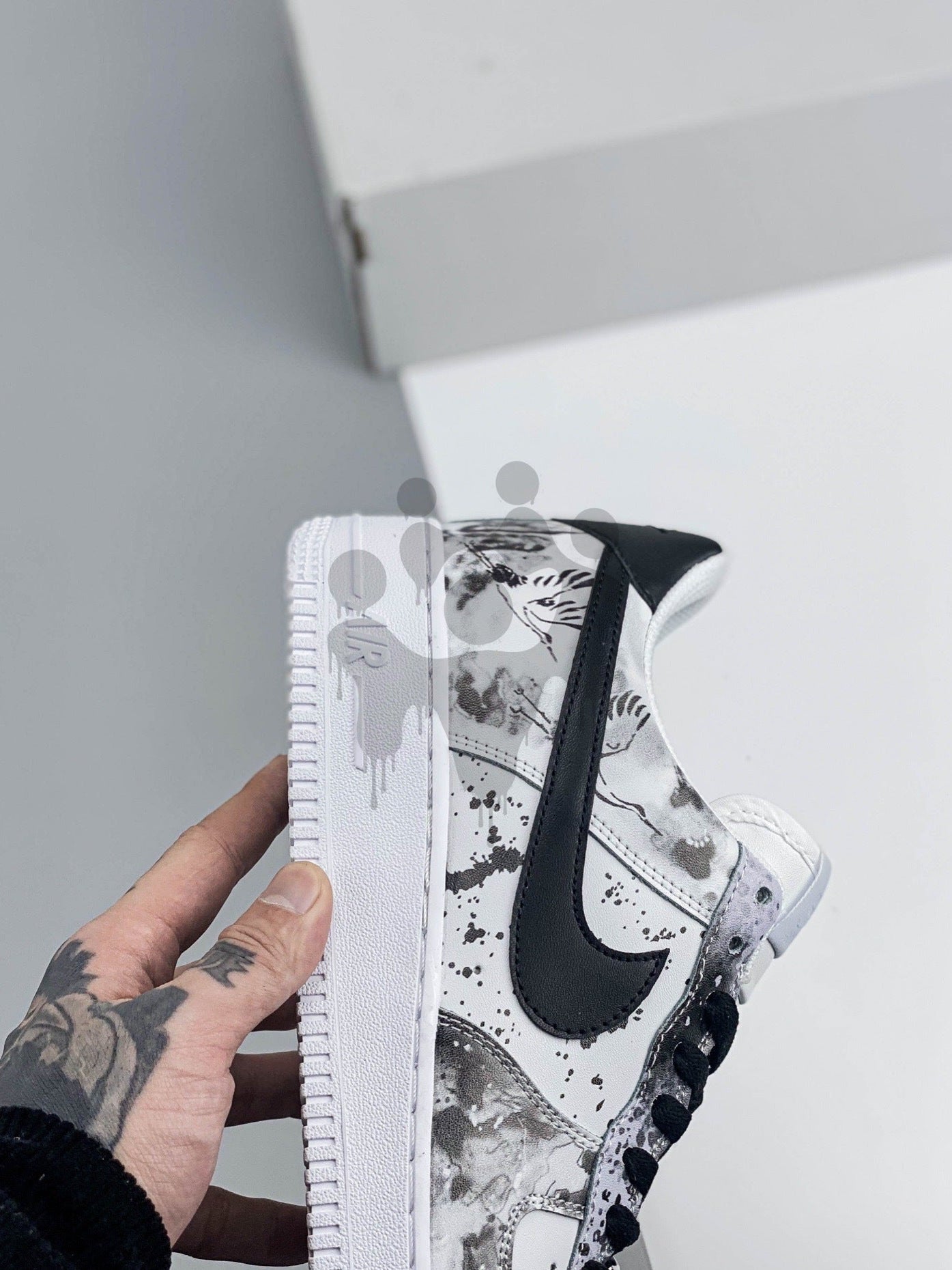 Custom Nike Air Force 1 "Japanese Bird"