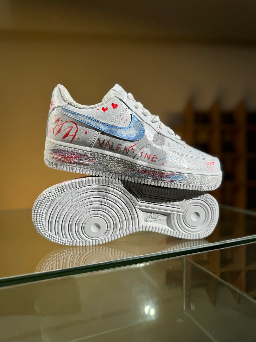 Custom Nike Air Forces 1 "I Just Want you"