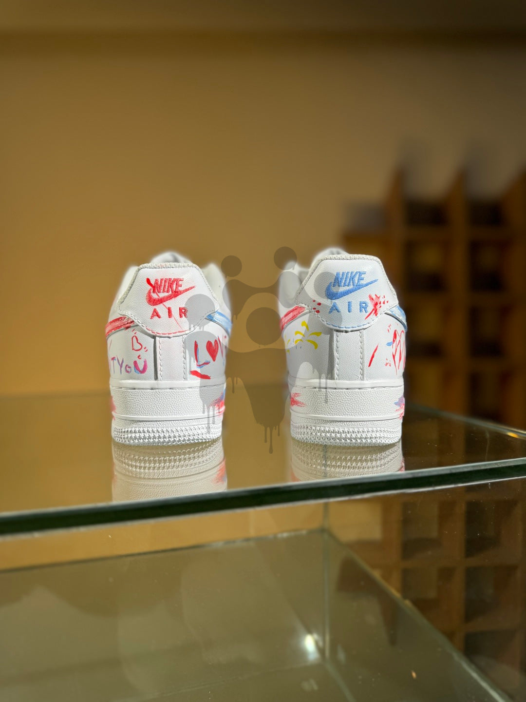 Custom Nike Air Forces 1 "I Just Want you"