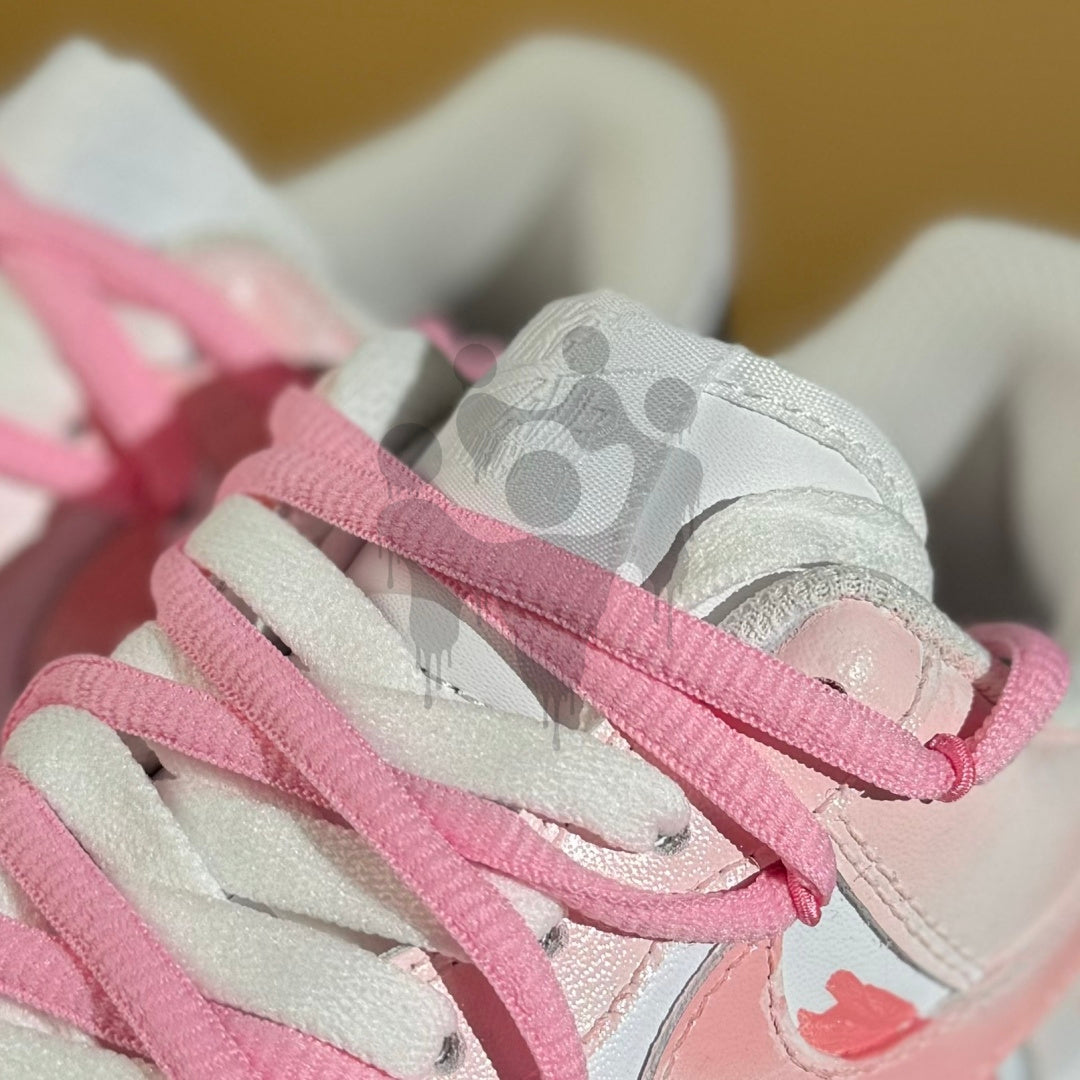 Custom Nike Air forces 1 "Pink Heart"