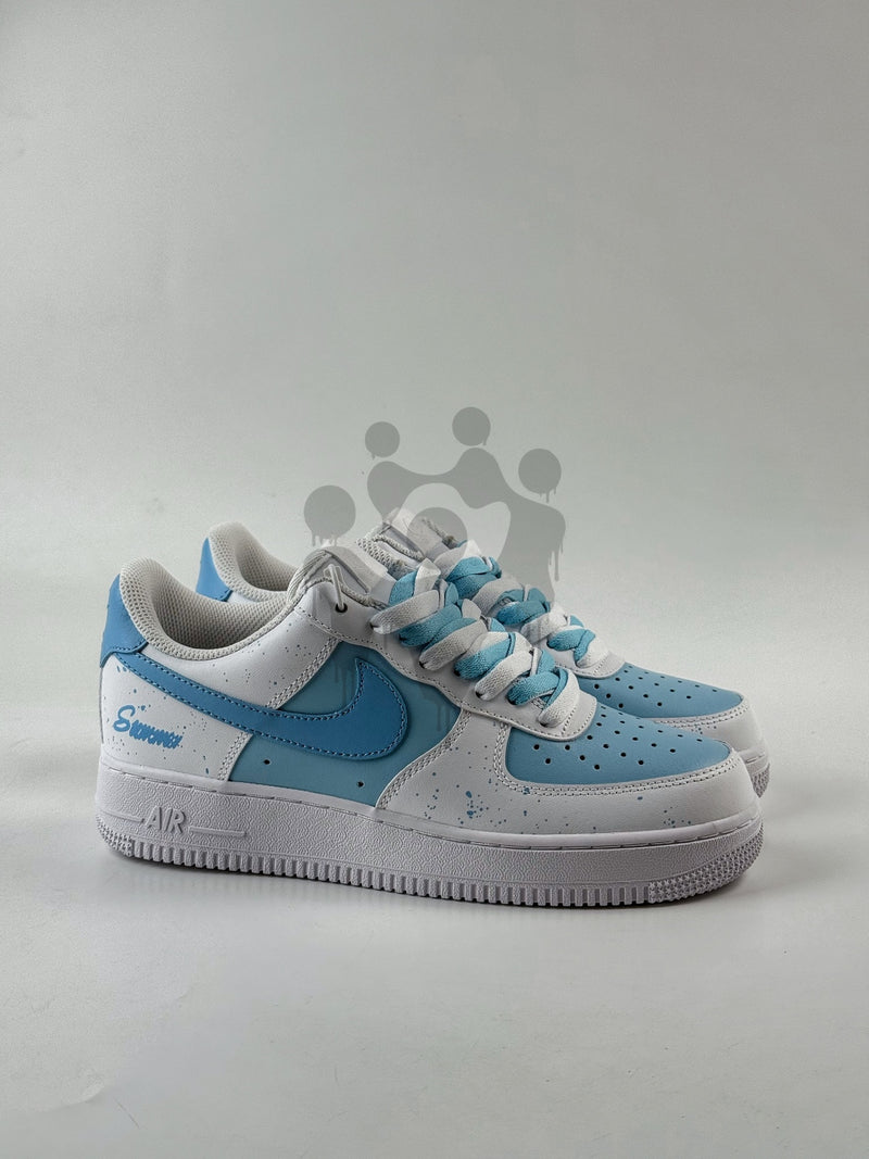 Custom Nike Air Force 1 "Blue Drip"