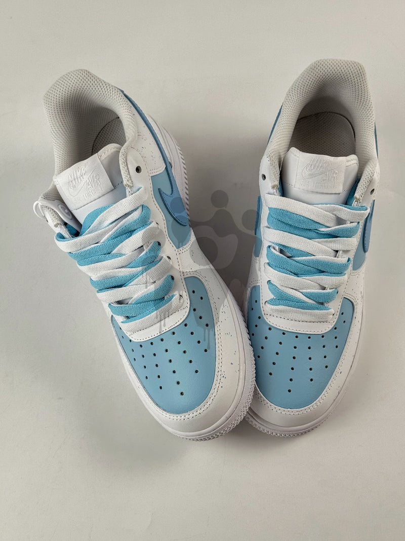 Custom Nike Air Force 1 "Blue Drip"