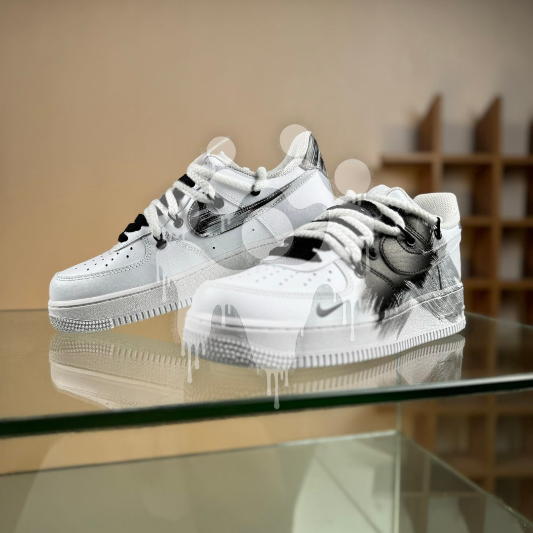 Custom Nike Air Forces 1 "Happy Cross"