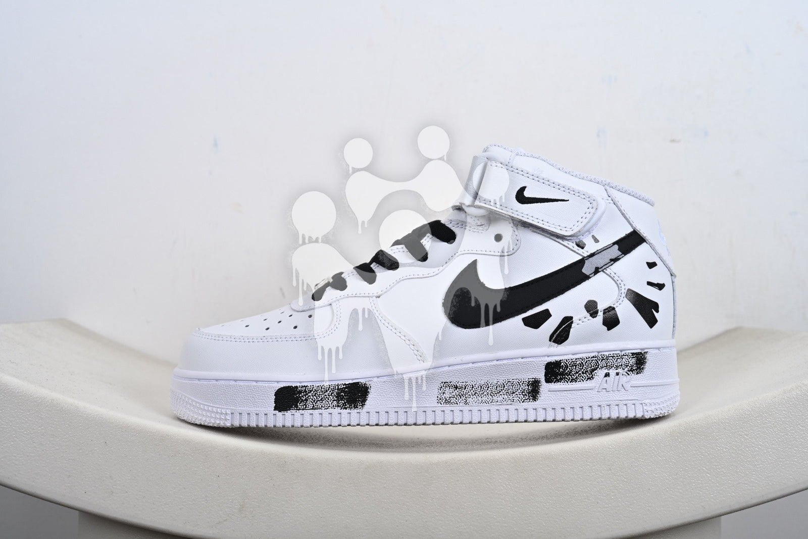 Custom Nike Air Forces 1 High "Demolition"