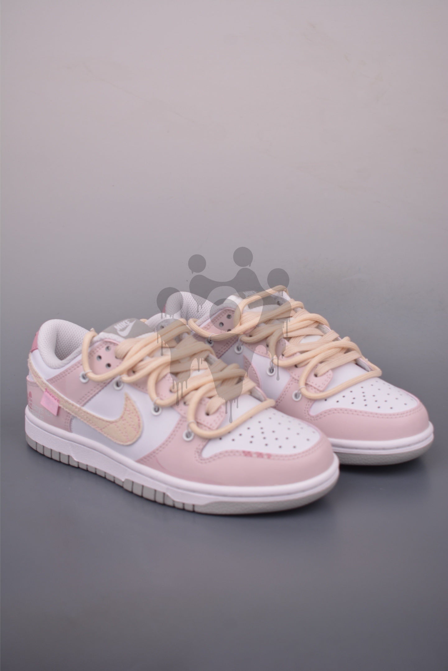 Custom Nike Dunk Low "Orange Pink"