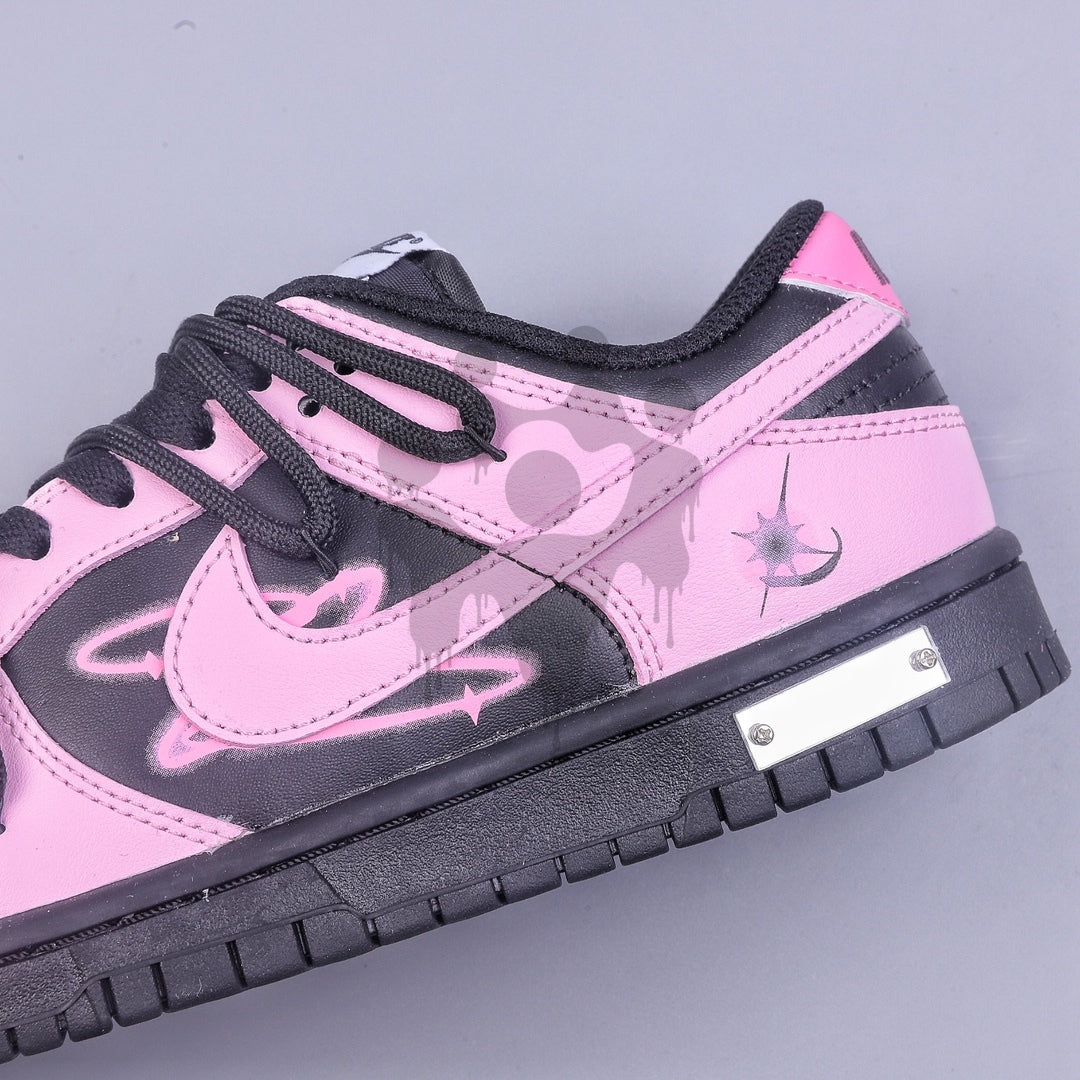 Custom Nike Dunk Low "Purple Planet"