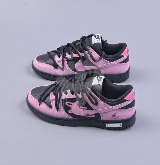 Custom Nike Dunk Low "Purple Planet"