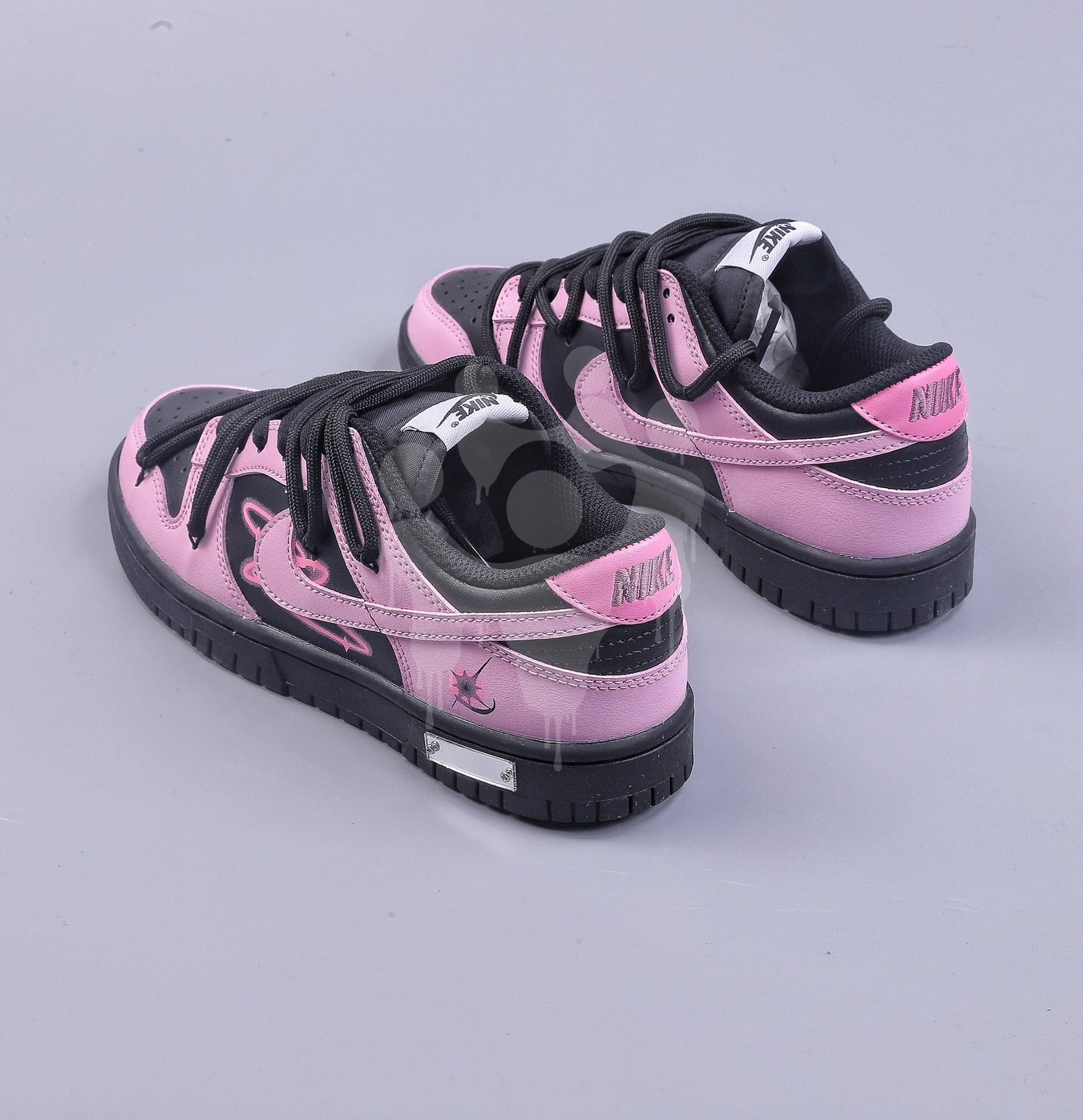 Custom Nike Dunk Low "Purple Planet"