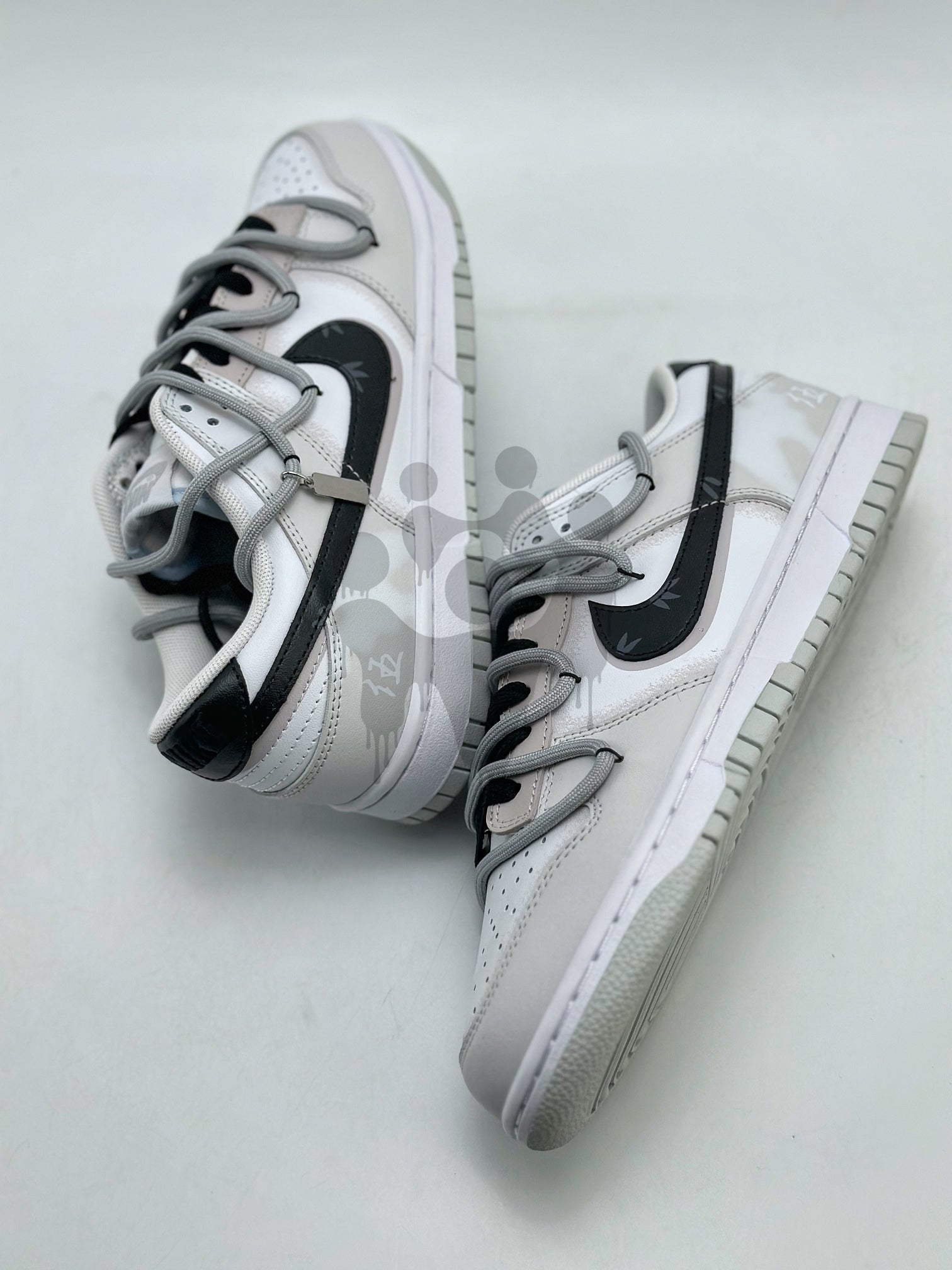 Custom Nike Dunk Low "Asian Grey"