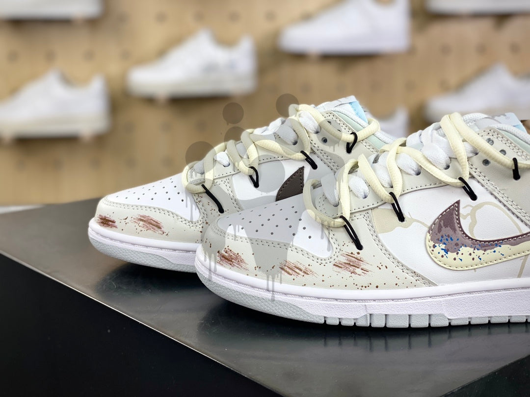 Custom Nike Dunk Low "Velvet Desert"
