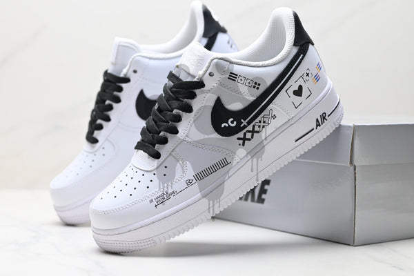 Custom Nike Air Forces 1 "CSGO Print Stream"