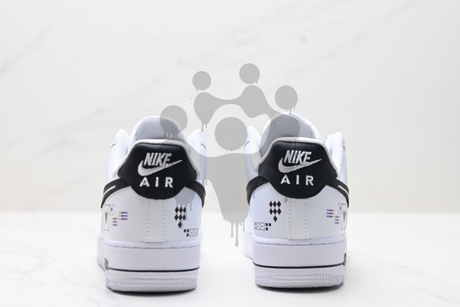 Custom Nike Air Forces 1 "CSGO Print Stream"