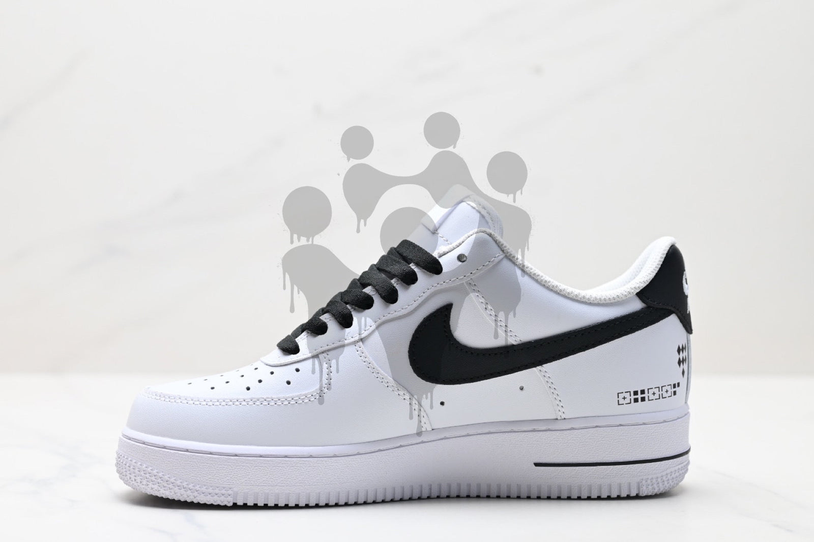 Custom Nike Air Forces 1 "CSGO Print Stream"