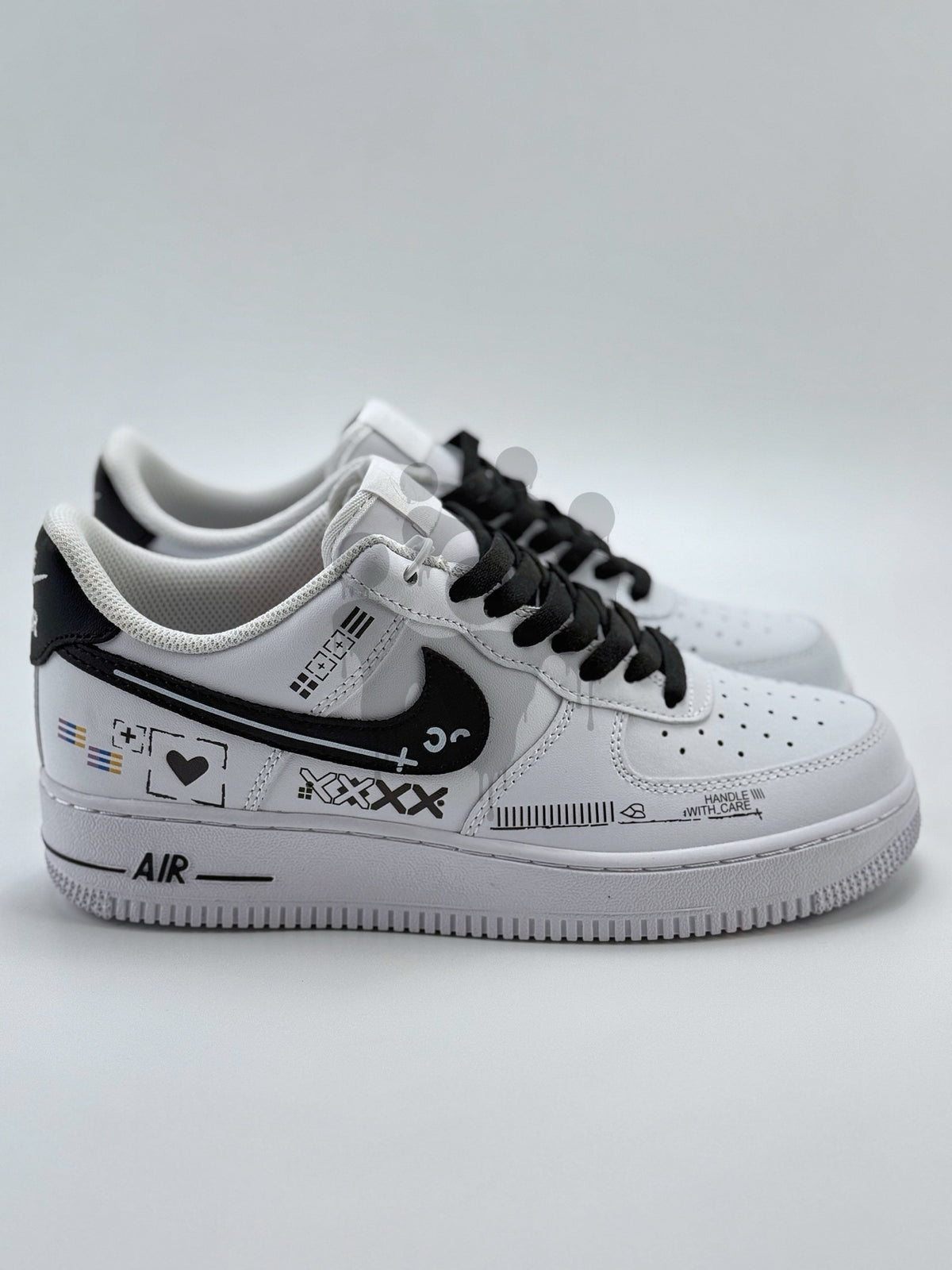 Custom Nike Air Forces 1 "CSGO Print Stream"