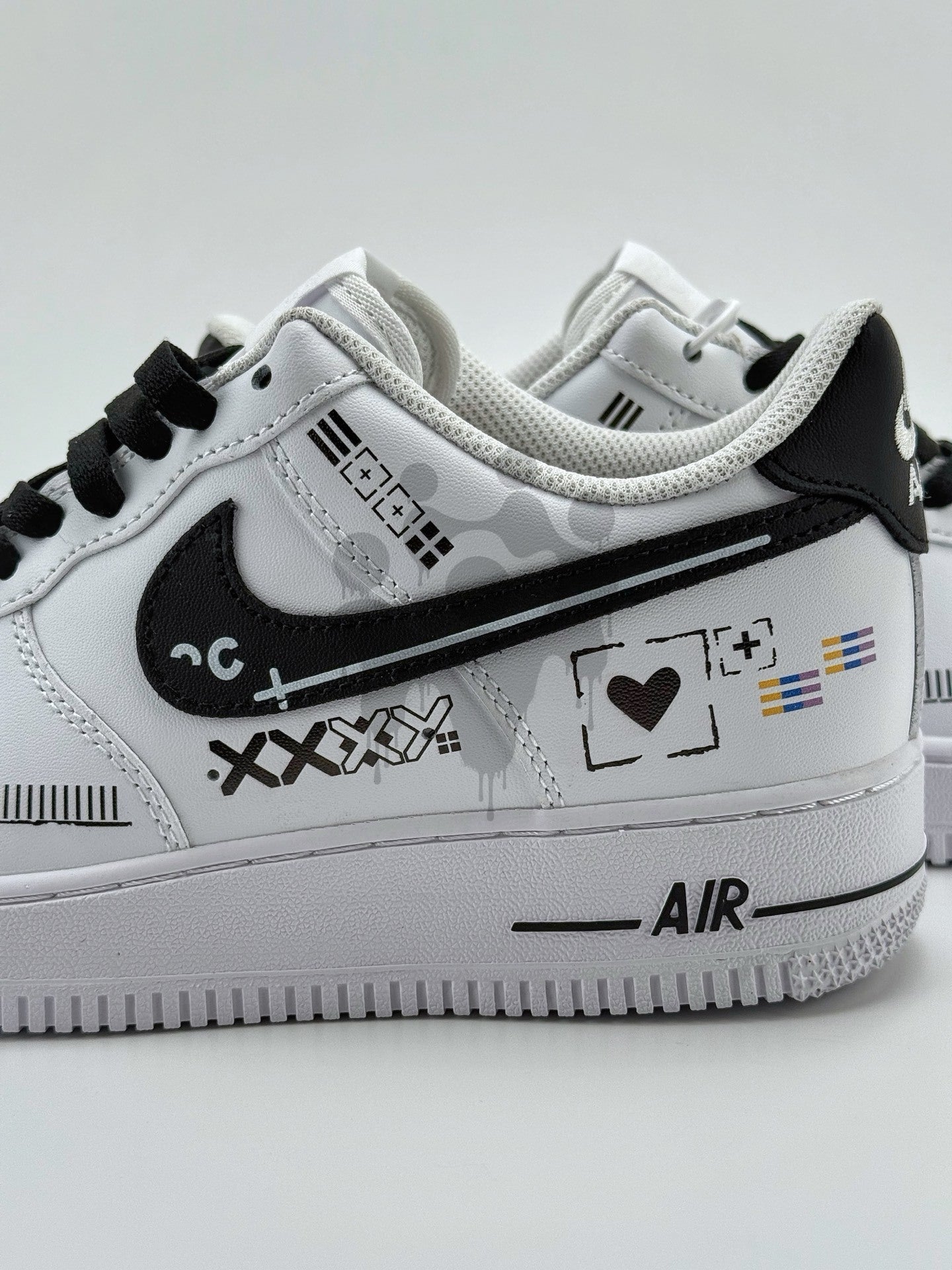 Custom Nike Air Forces 1 "CSGO Print Stream"