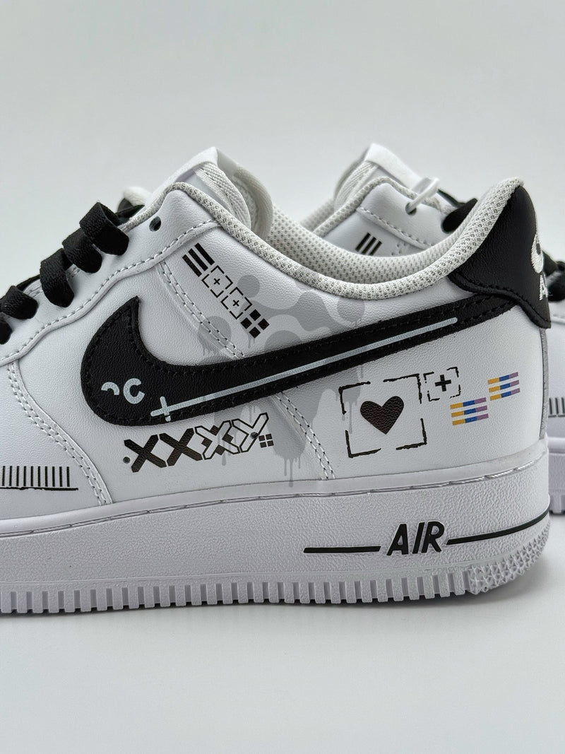 Custom Nike Air Forces 1 "CSGO Print Stream"