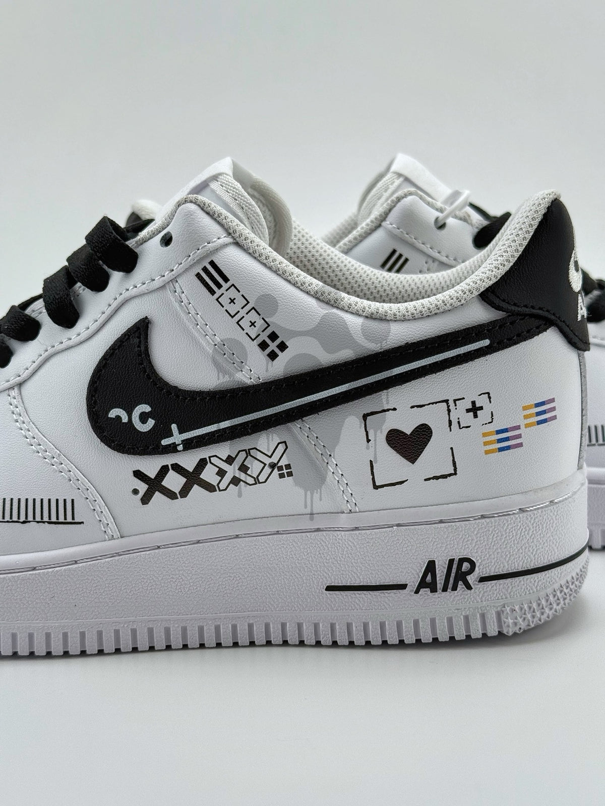 Custom Nike Air Forces 1 "CSGO Print Stream"