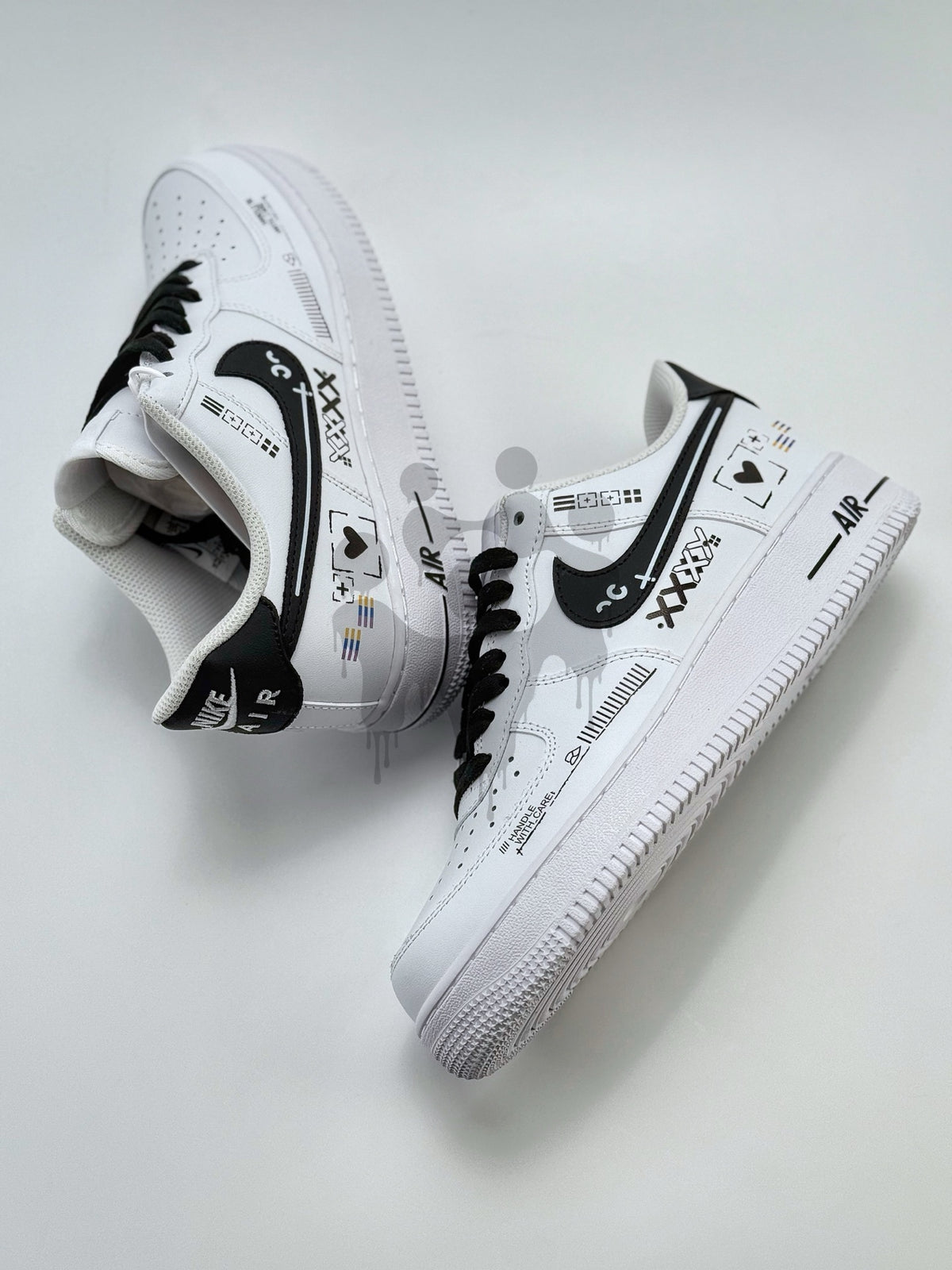Custom Nike Air Forces 1 "CSGO Print Stream"