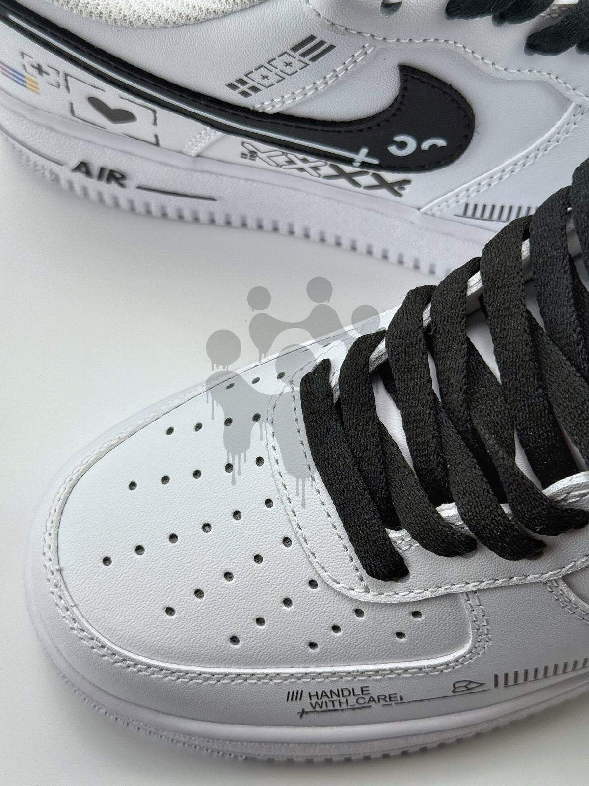 Custom Nike Air Forces 1 "CSGO Print Stream"