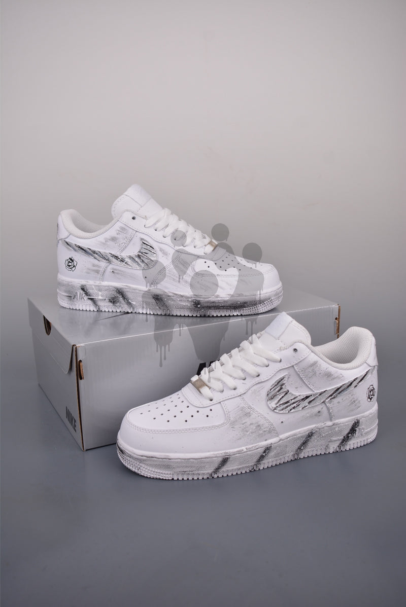 Custom Nike Air Forces 1 "Flower of Crayon"