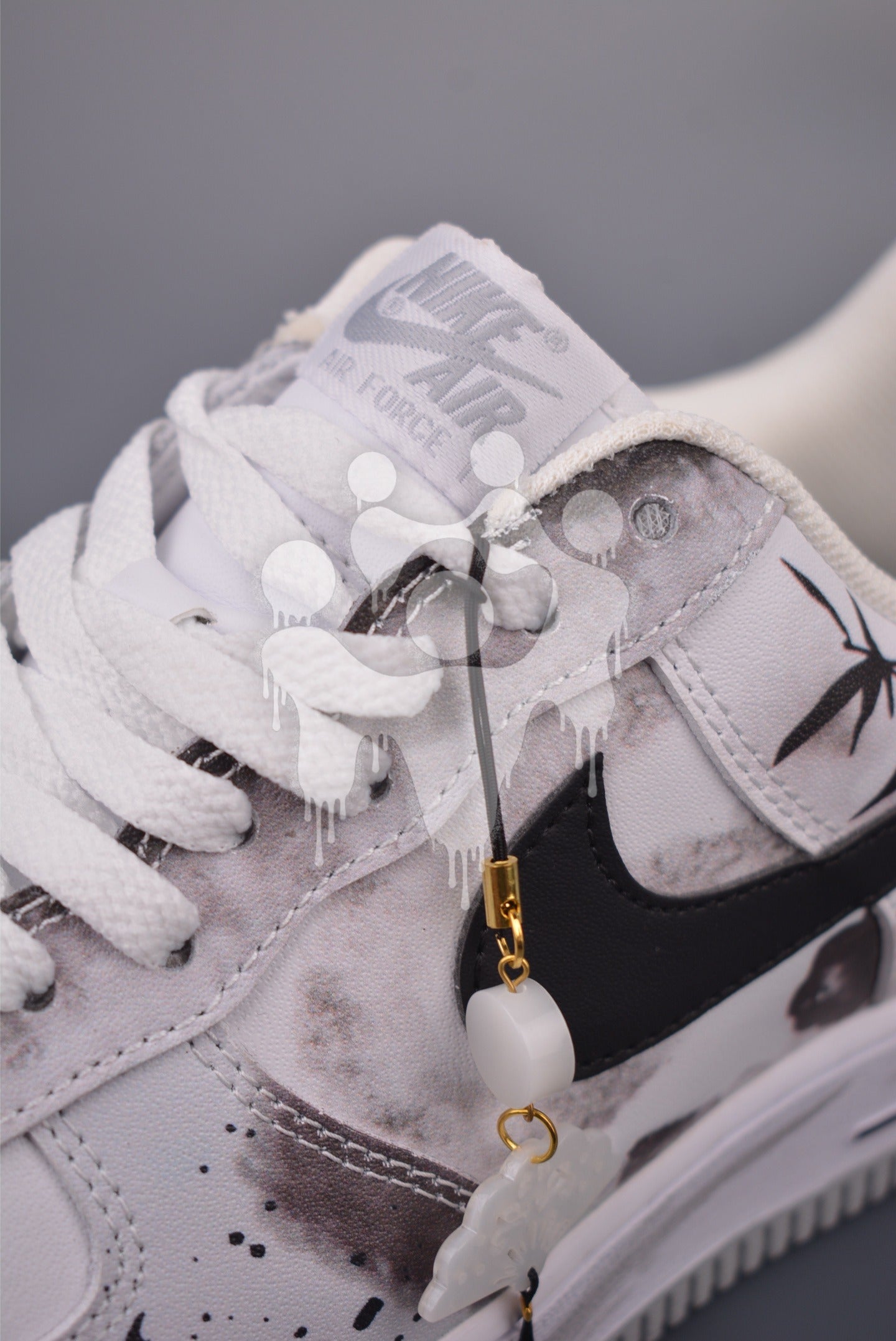 Custom Nike Air Forces 1 "Japanese Forest"