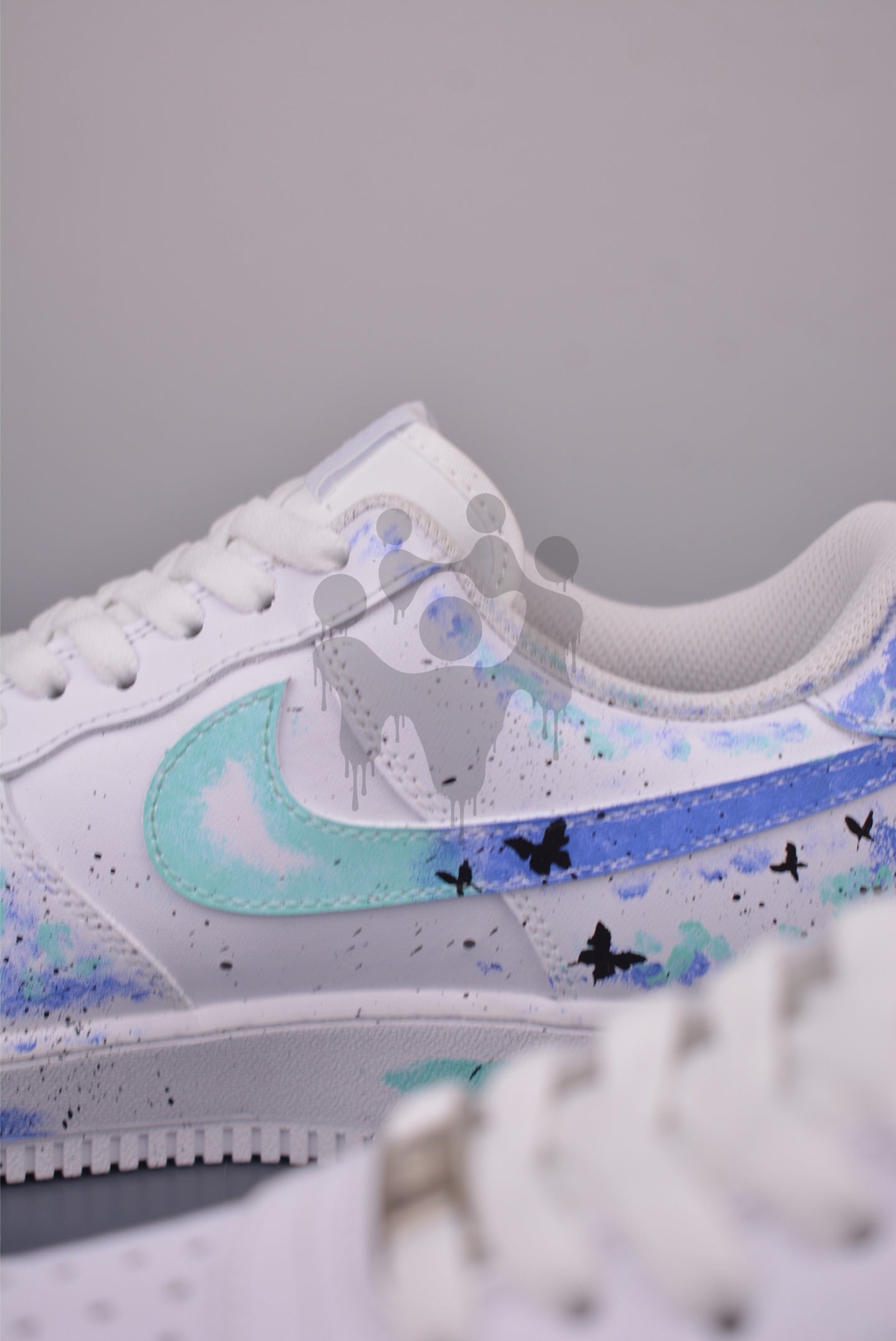 Custom Nike Air Force 1 "Beautiful Butterflies"