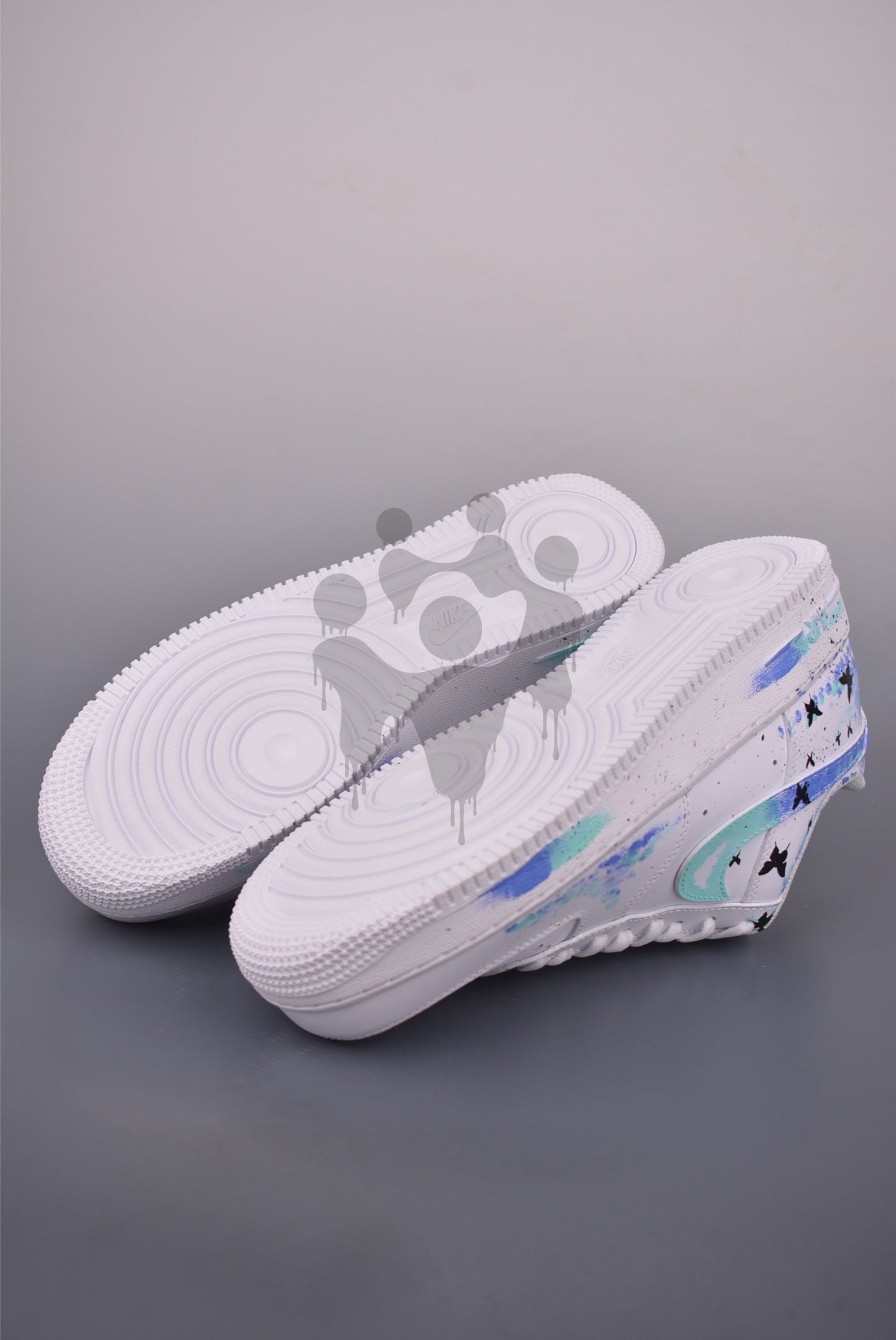 Custom Nike Air Force 1 "Beautiful Butterflies"