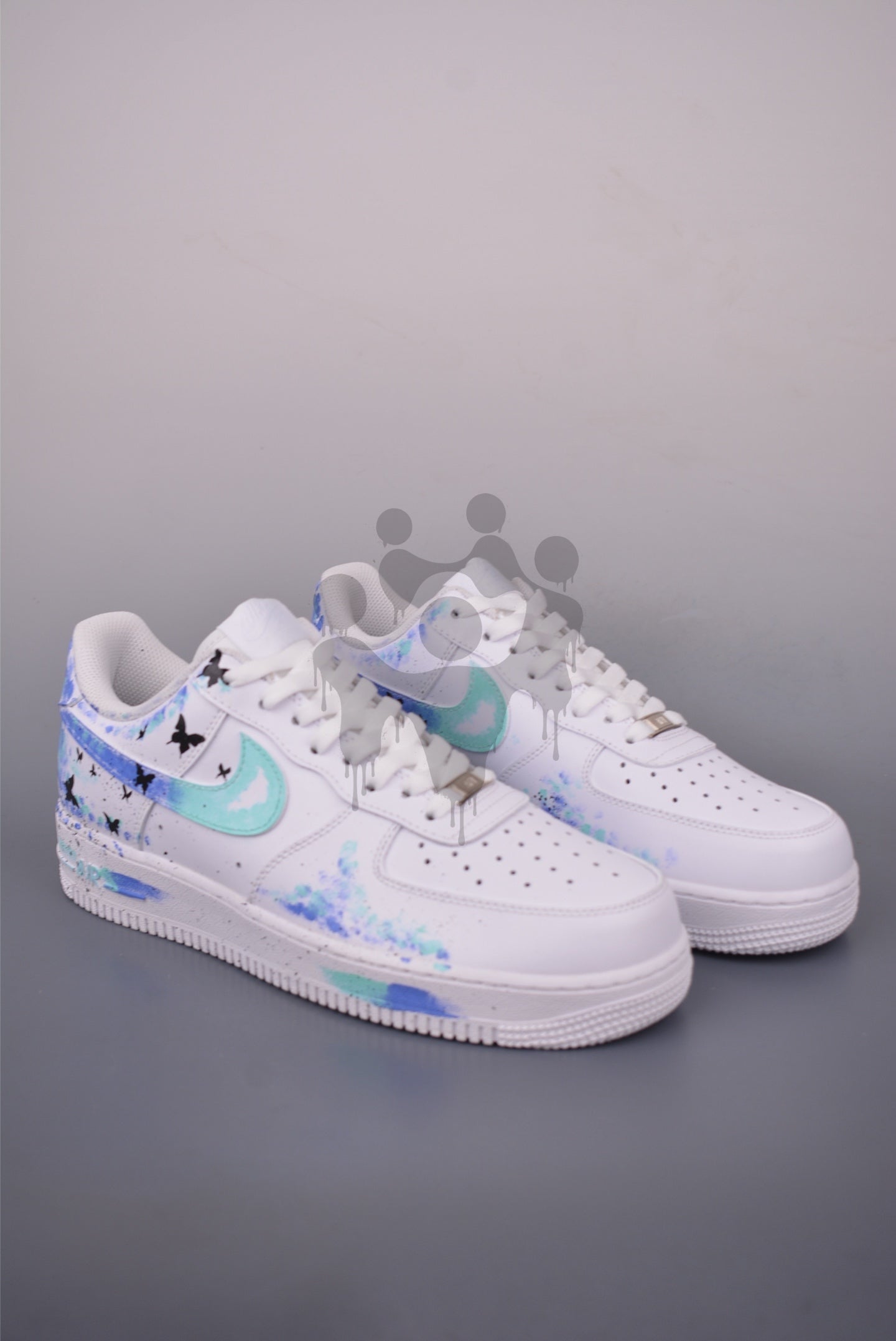 Custom Nike Air Force 1 "Beautiful Butterflies"