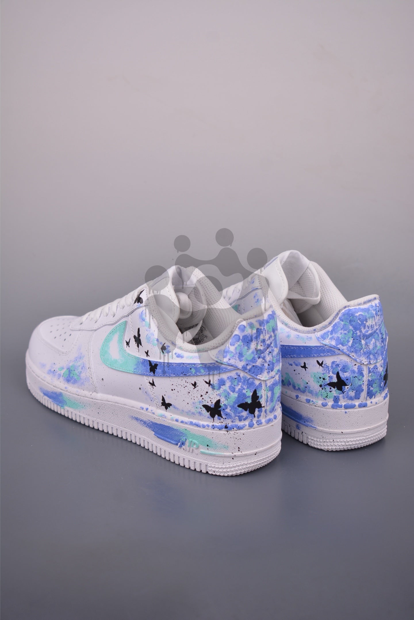 Custom Nike Air Force 1 "Beautiful Butterflies"