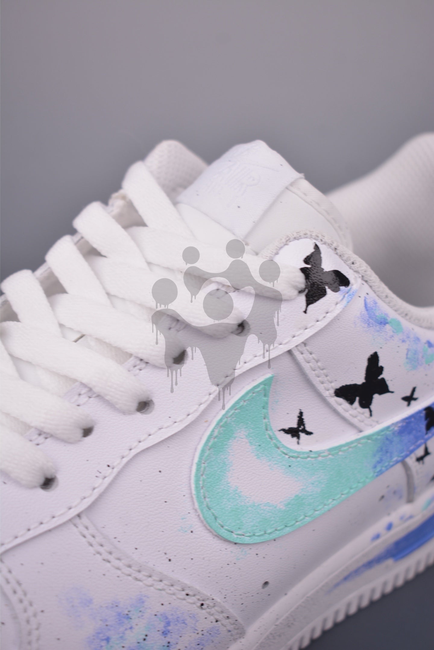 Custom Nike Air Force 1 "Beautiful Butterflies"