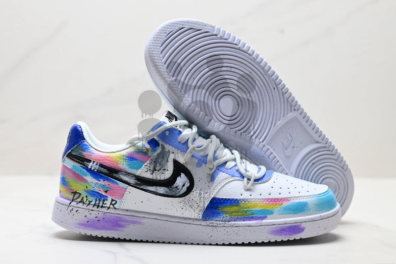 Custom Nike Court Vision "Multicolor"