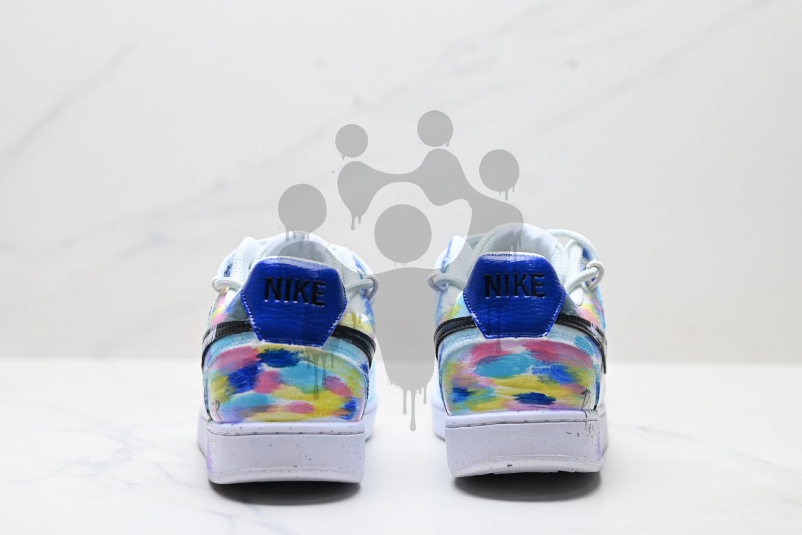 Custom Nike Court Vision "Multicolor"