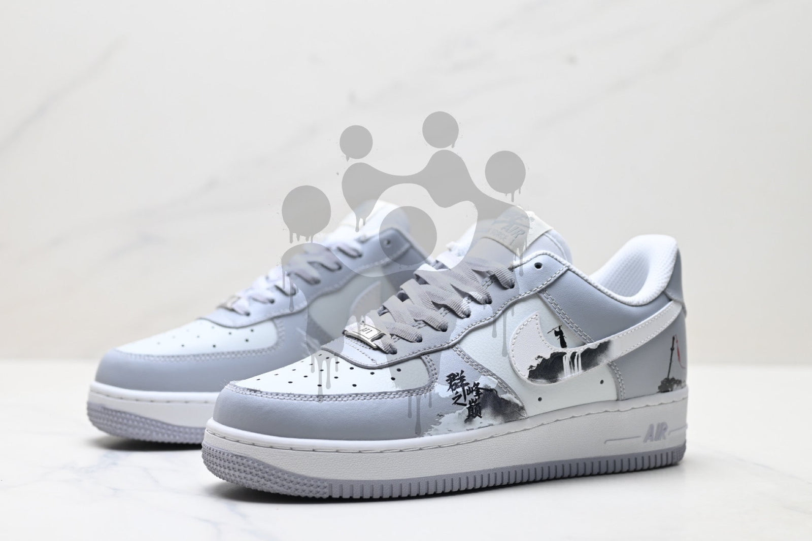 Custom Nike Air Force 1 Lonely Samurai