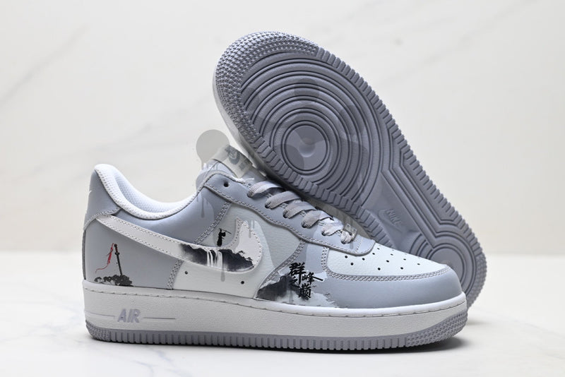 Custom Nike Air Force 1 Lonely Samurai