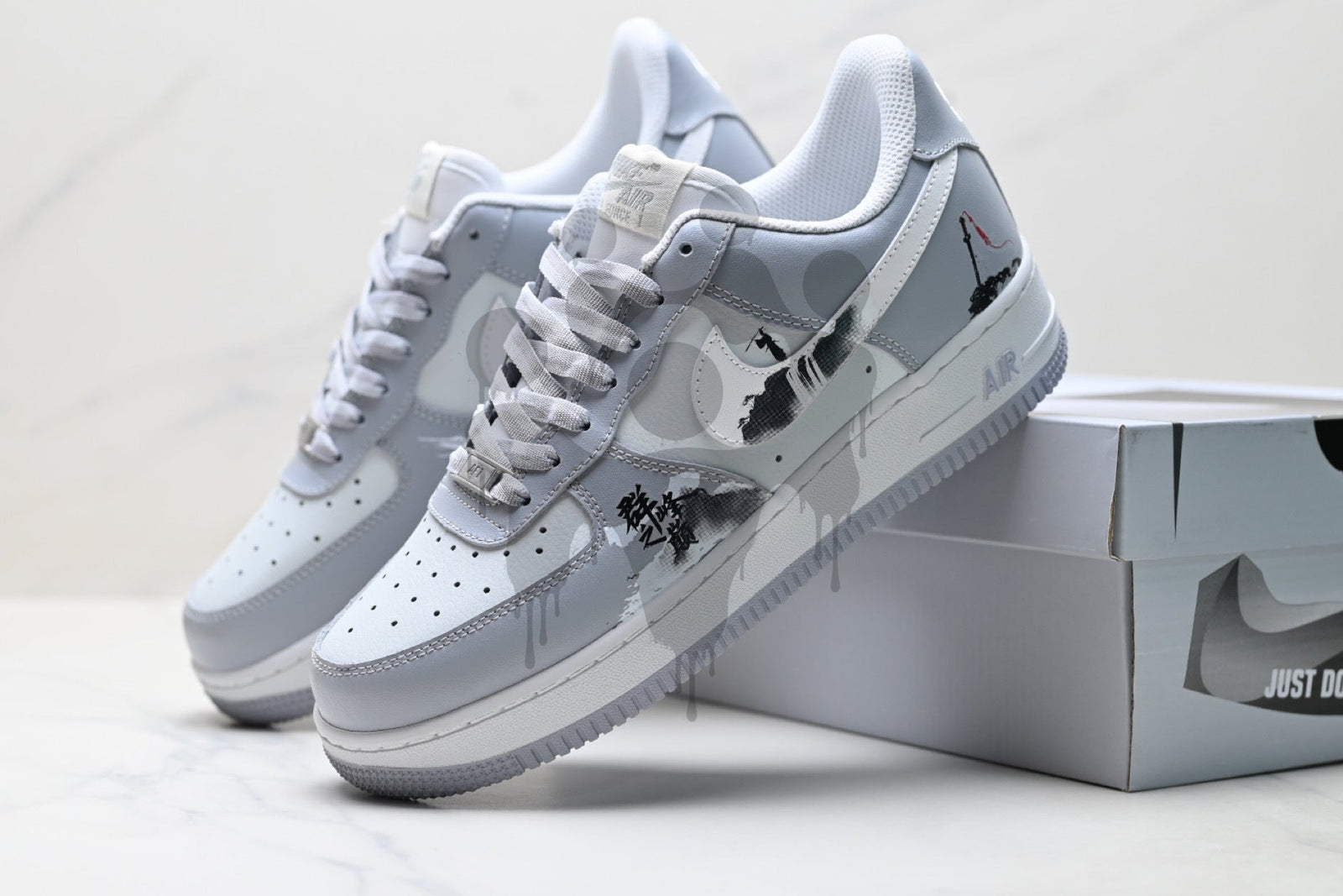 Custom Nike Air Force 1 Lonely Samurai
