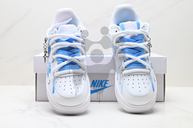 Custom Nike Air Forces 1 "Blue Galaxy"