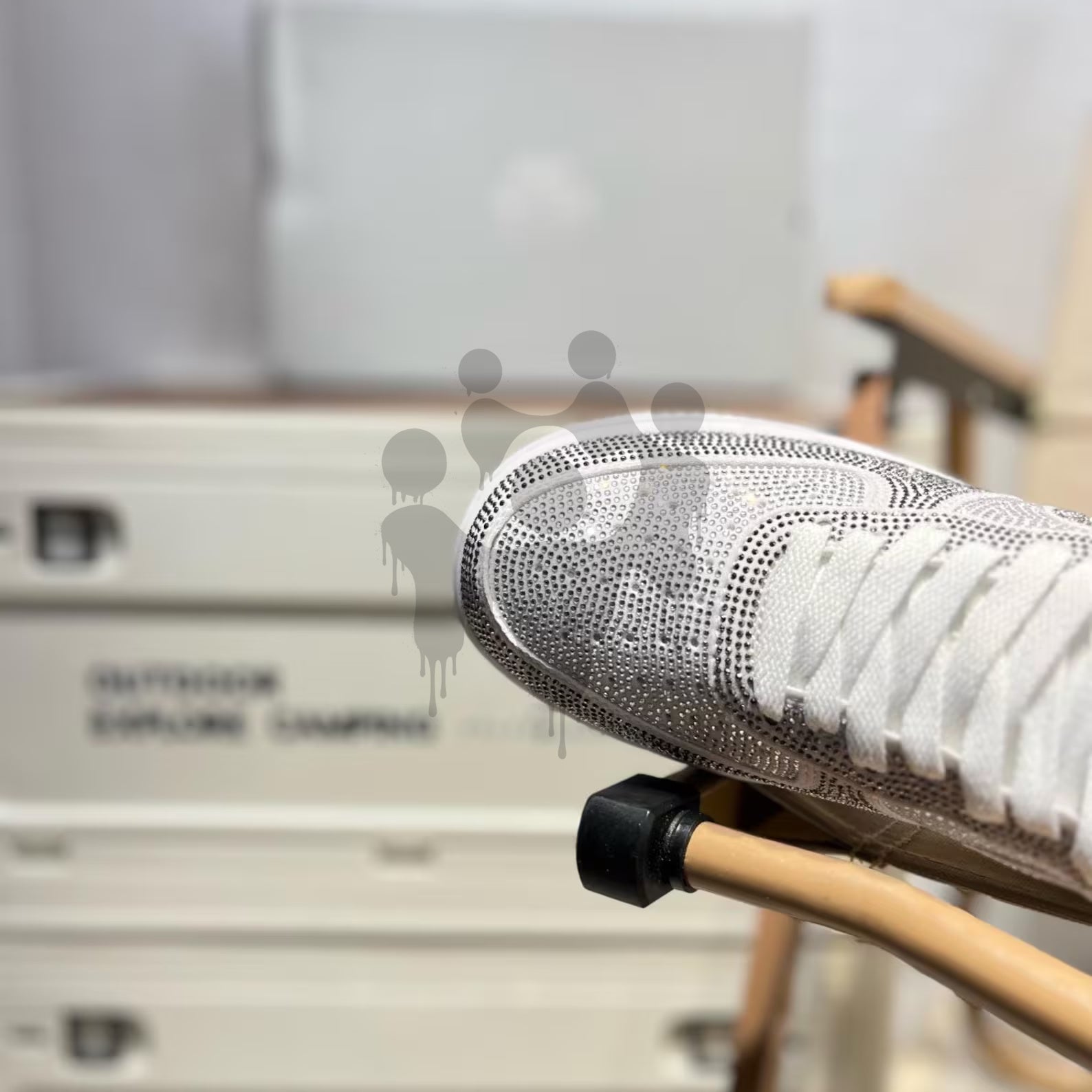Custom Nike Air Forces 1 "Infinite Rhinestones"